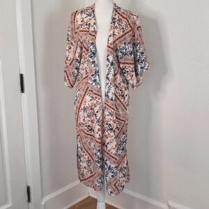 Charlotte Russe Open Front long Shawl size Small